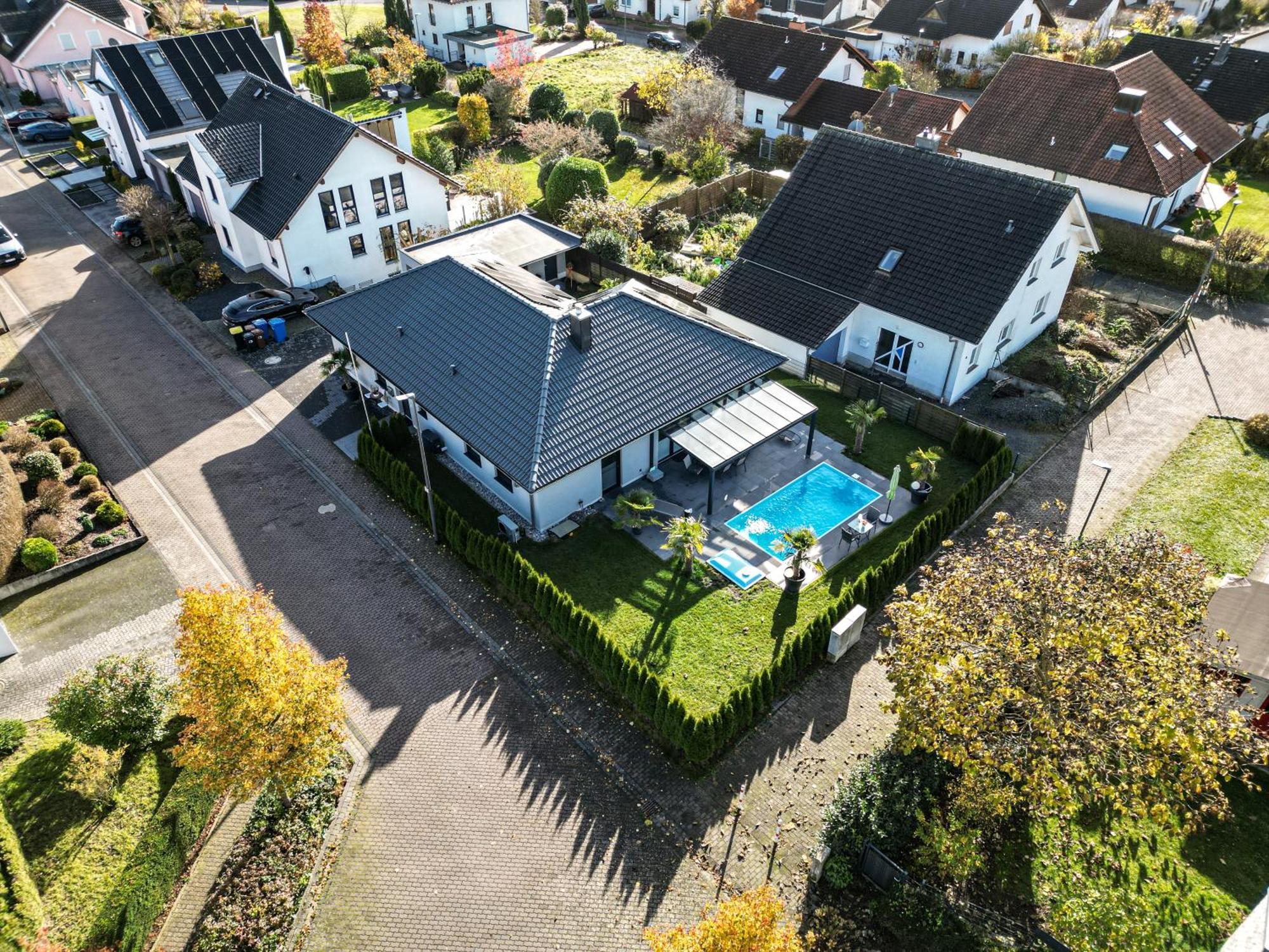 Ruhige Wohnung Mit Terrasse Oberbrechen Exterior photo